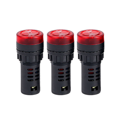 1/2/3/5/10Pcs 110V AD16-22SM Buzzer LED Flash Alarm Indicator Signal Light s