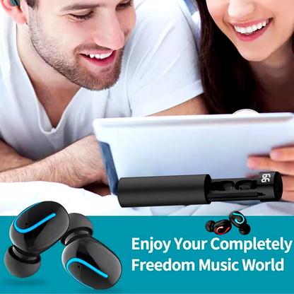 Audifonos para Telefonos Bluetooth 5.0 Inalambricos Auriculares Deportivos LED