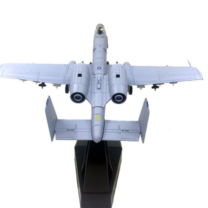 1/100 A-10 Attack Aircraft Thunderbolt II Fighter Airplane Model Collection Gift