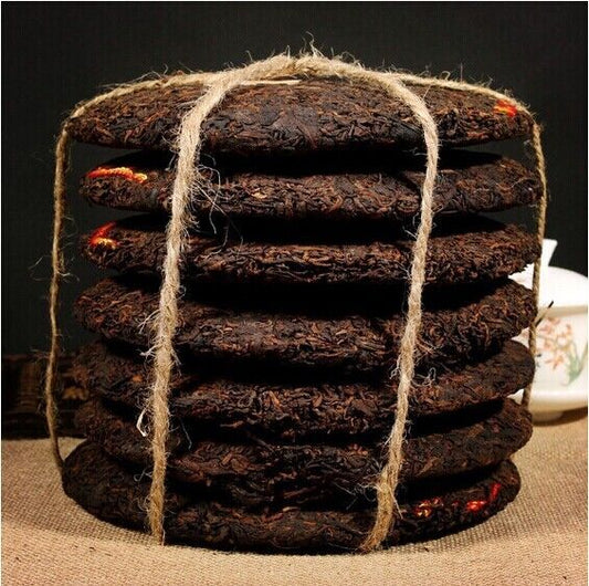 357gTop Grade Aged Ripe Pu Er Tea Oldest Puer Tea Puerh Black Tea Pu-erh Red Tea