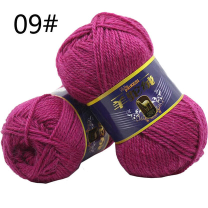 Hot Sale 100g Camel Velvet Thick Yarn Cashmere Hand Knitting Crochet Crafts Yarn