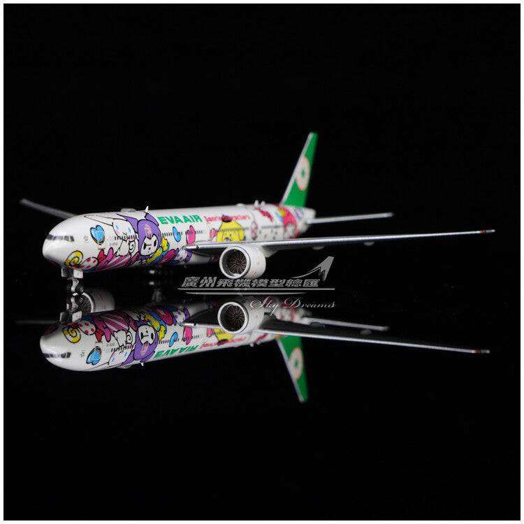 1:400 Phoenix EVA Air Boeing 777-300ER Airplane Diecast Aircraft Plane Model