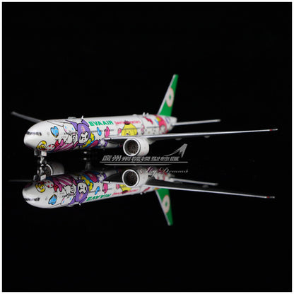 1:400 Phoenix EVA Air Boeing 777-300ER Airplane Diecast Aircraft Plane Model