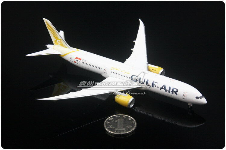 1:400 Phoenix GULF AIR BOEING 787-9 Passenger Airplane Diecast Aircraft Model