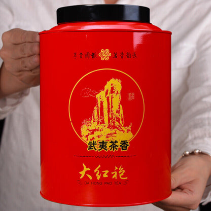 China Wuyi Da Hong Pao Tea Dahongpao Fujian Oolong Tea Big Red Robe 500g Tin