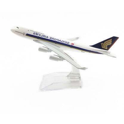 1/400 Singapore Airlines Aircraft Aviation Plane DIY Model For Boeing747
