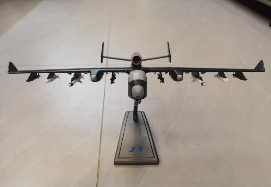 1:45 56CM Unmanned Aerial Vehicle SS-UAV Fighter Diecast Military Aircraft Model
