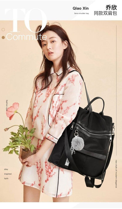 Women Backpack PU Leather School Bag Backpacks Teengers Gilrs Travel Backpack