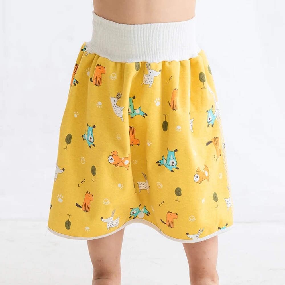 Baby Waterproof Diaper Skirt Leak-Proof Reusable Nappy