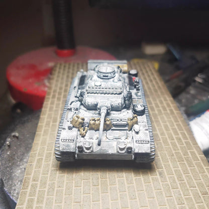 Homemade 1/72 German No.3 J Snow Edition Tank Finished Model Ornament Toys