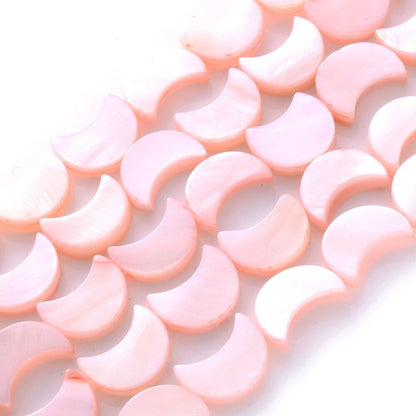 30-34pcs 8x11mm Natural Shell Spacer Beads Jewelry Making Bracelet Necklace DIY