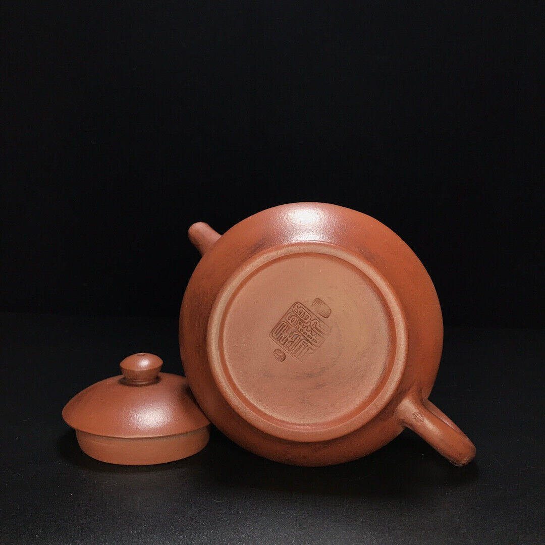 Chinese Yixing Zisha Clay Handmade Exquisite Teapot （玉笠壶 底款：顾景舟）