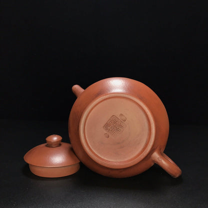 Chinese Yixing Zisha Clay Handmade Exquisite Teapot （玉笠壶 底款：顾景舟）