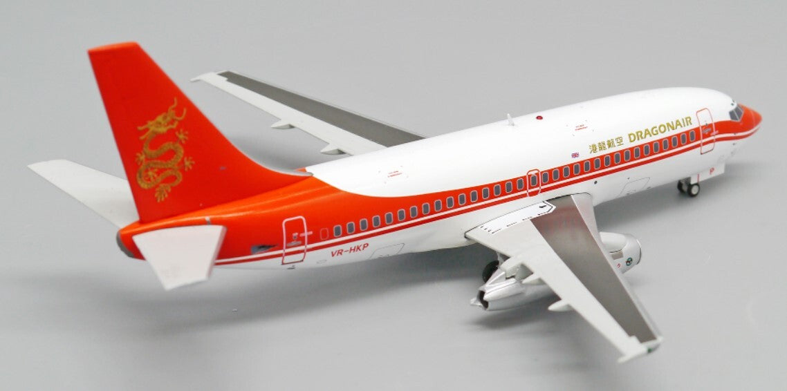 1:200 JC Wings Dragonair BOEING B737-200 Passenger Plane Diecast Aircraft Model