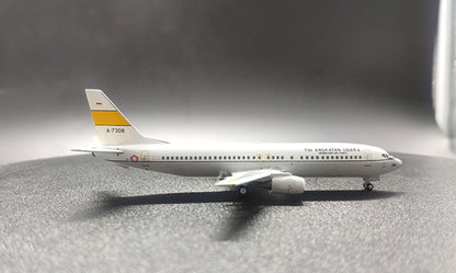 PandaModel TNI ANGKATAN UDARA B737-400 A-7308 1/400 diecast model aircraft