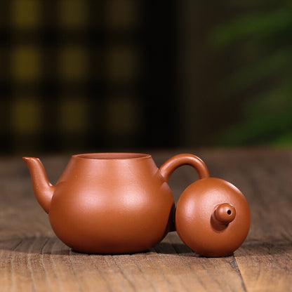 China Yixing Zisha Pottery Teapot Original Ore Zhu Clay Handmade Master Pot