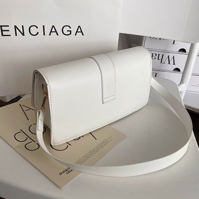 Fashion Handbags Women Leather Shoulder Bags Square Shape Crossbody Small Purse