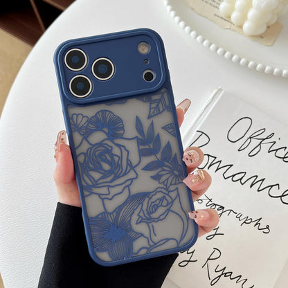 for Iphone 17 Pro Max Case, Floral Rose Cute Phone Case for Women Girls Aestheti