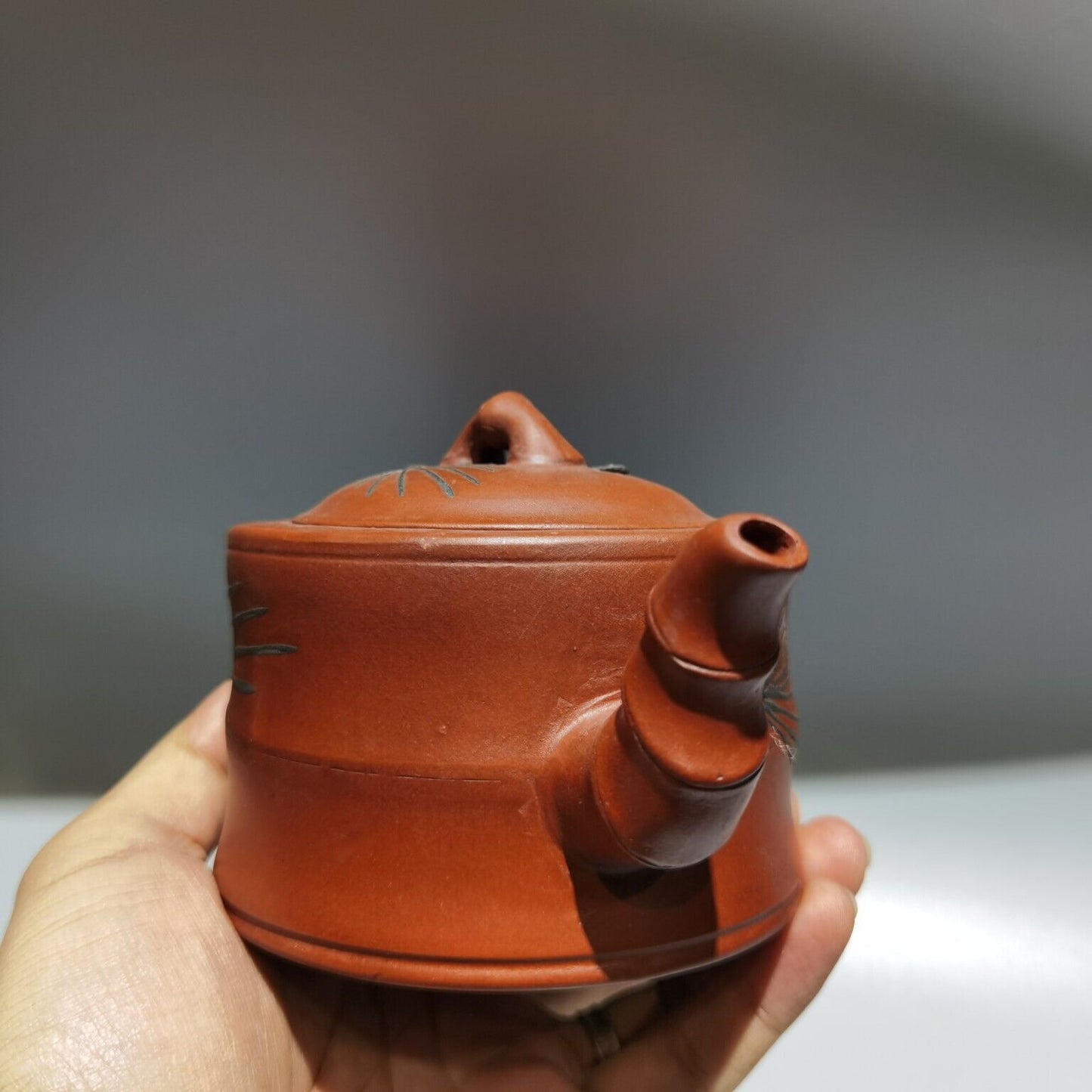 Vintage Chinese Yixing Purple Clay Teapot Zisha Ceremony Fashion Gift Teaware