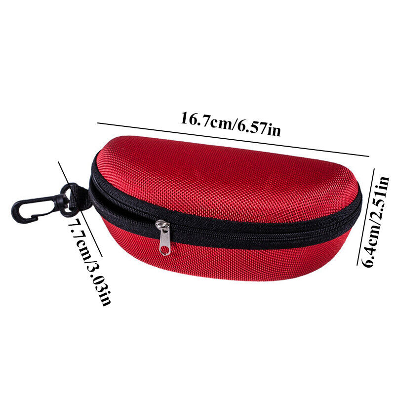 Portable Glasses Carry Bag Travel Pack Sunglasses Pouch Classic Eye Glasses Case
