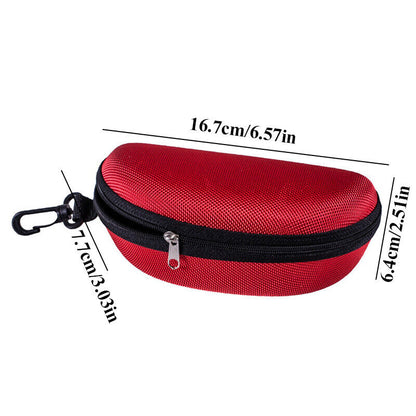 Portable Glasses Carry Bag Travel Pack Sunglasses Pouch Classic Eye Glasses Case