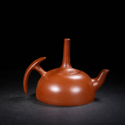 Chinese Yixing Zisha Clay Handmade Exquisite Teapot（玉柱 底款：韩美林）