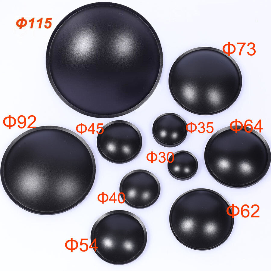 4Pcs 30-130mm Diameter Speaker Dust Cap Subwoofer Protective Dome Repair Tool