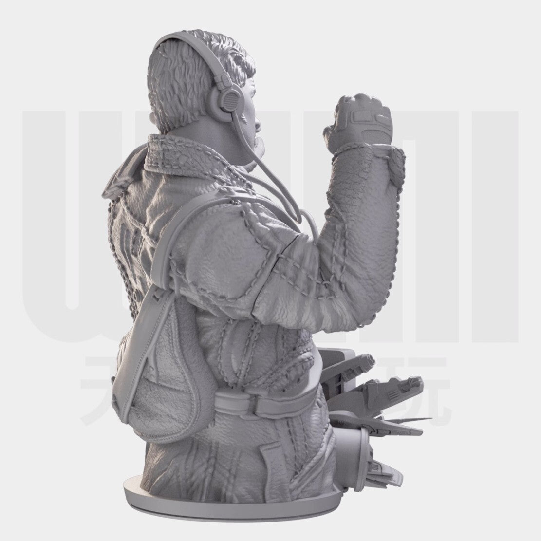 1/10 resin bust figure model Science fiction character Star Count unassembled