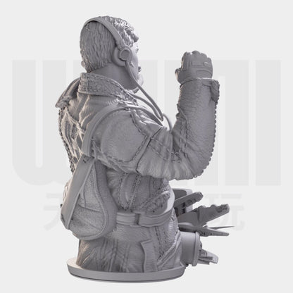 1/10 resin bust figure model Science fiction character Star Count unassembled