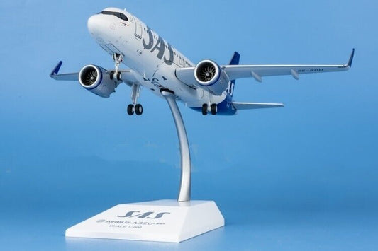 1:200 JC Wings SAS AIRBUS A320neo Passenger Airplane Diecast Aircraft Model