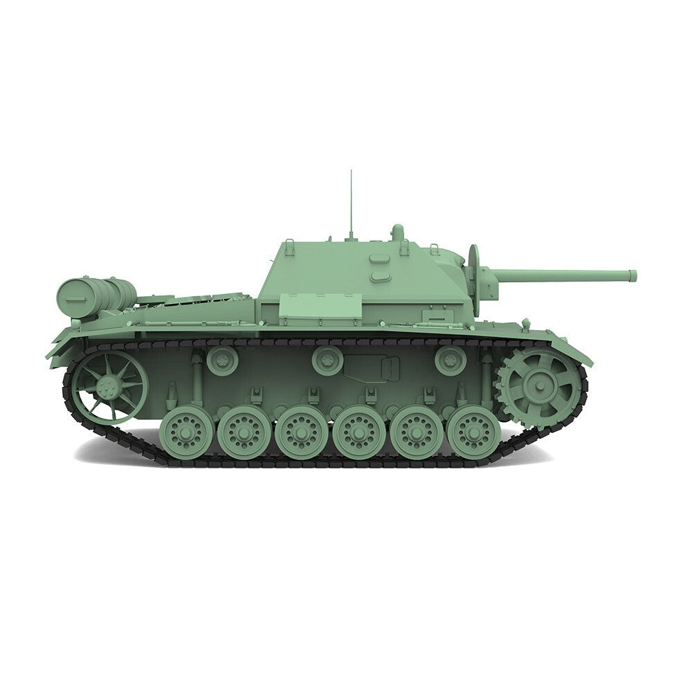 SSMODEL SS72610 1/72 25mm Military Model Kit Soviet SU-76I Tank Destroyer