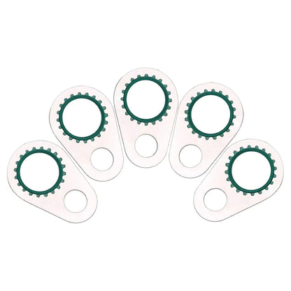 60Pcs 9 Size Air Conditioning System Compressor Gasket Seal Washer Replace Kits