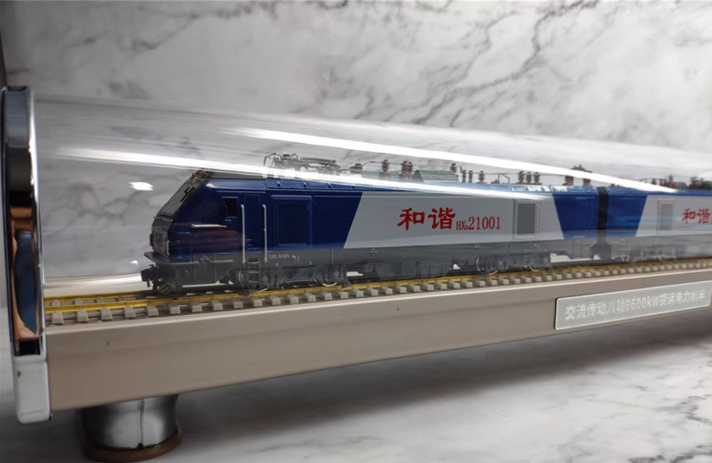 1:87 52CM AC Drive Eight-axle 9600KW Freight Electric Locomotive Diecast Model
