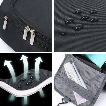 Polyester Business Storage Bag Toiletries Organizer Travel Cosmetic Waterproof