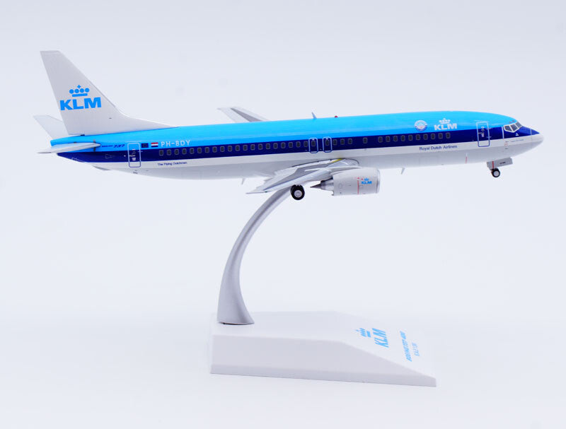 1:200 JC Wings KLM BOEING B737-400 Passenger Airplane Diecast Aircraft Model