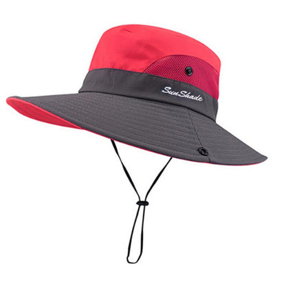 Couple Travel Hiking Hat Outdoor Sports Fisherman Hat Bucket Hat Colorful