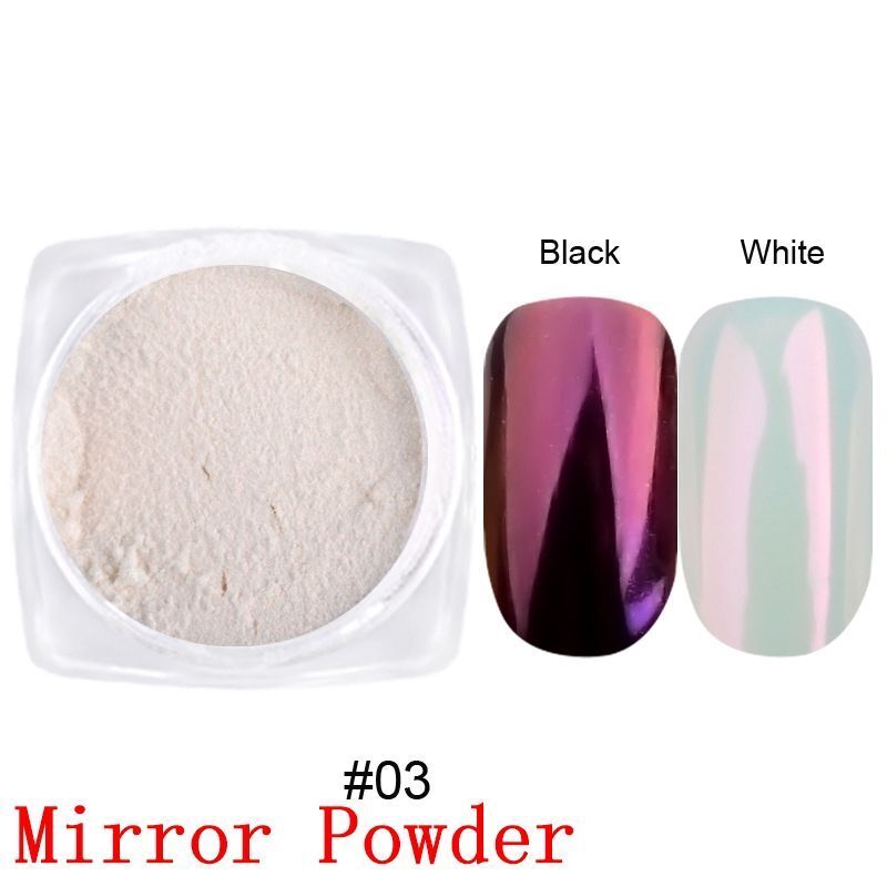 Nail Polish 8ml Jars Silver Gold Mirror Metallic Lacquer UV Gels Soak Off Paints