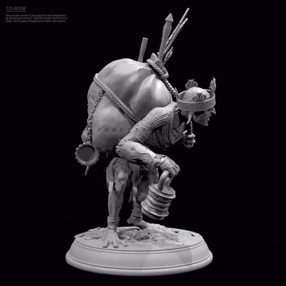 50mm resin figure model Strange person thief 3D printing unassembled unpainted