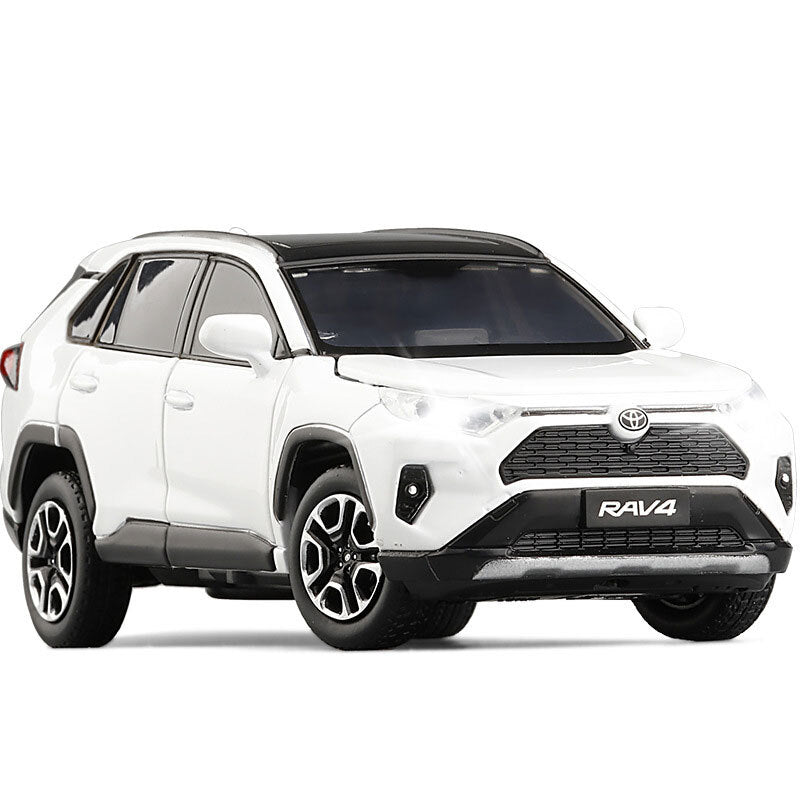 1/32 RAV4 Model Toy Car Alloy Metal Diecast Toy Vehicle Boys Toys for Kids Gifts