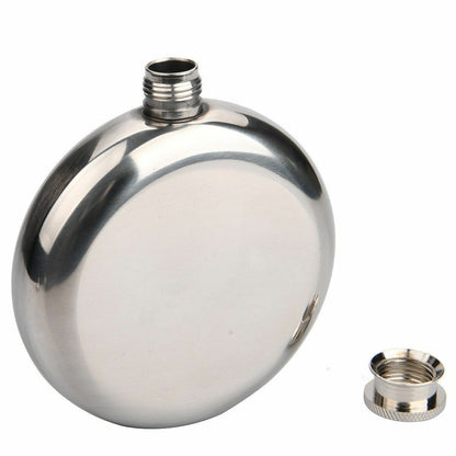 Hip Flask Mini Alcohol Liquor Bottles Stainless Steel Whiskey Flagon 9x2.7x8.7cm