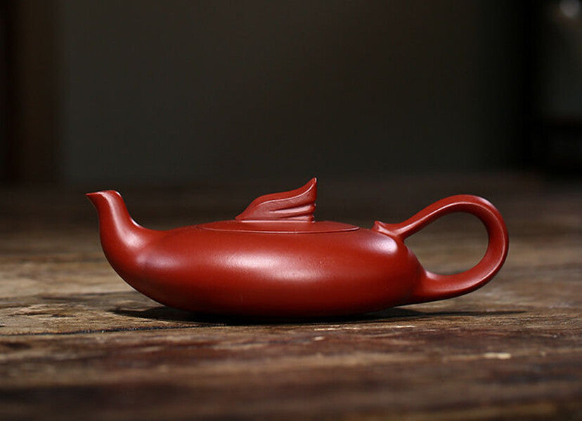 180ml Chinese Yixing Purple Clay Teapot Gongfu Teaset Handmade Tea Ceremony