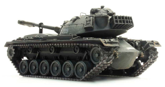 ARTITEC BRD M48 A2 Yellow olive rail transport BW 1/87 FINISHED MODEL TANK