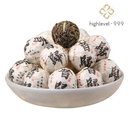 100g Raw Pu'er Dragon Pearl Xigui Old Tree Lincang Yunnan Mini Tuocha Tea