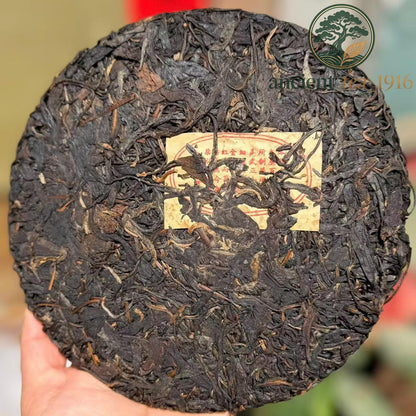 1990s Shuangshi Tongqing Red Label Raw Pu-erh 2-Cake Set