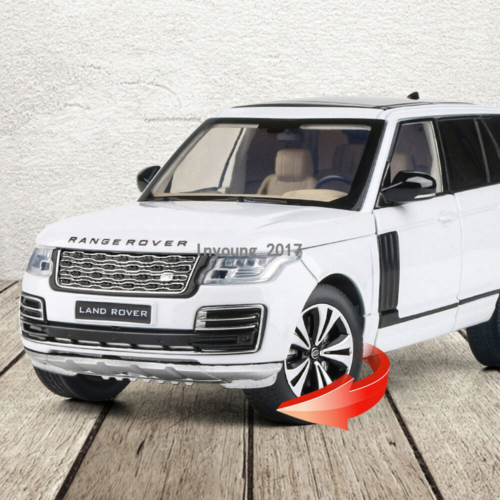 1/32 Land Rover Range Rover Model Car Diecast Toy Cars Boys Toys Kids Gift White