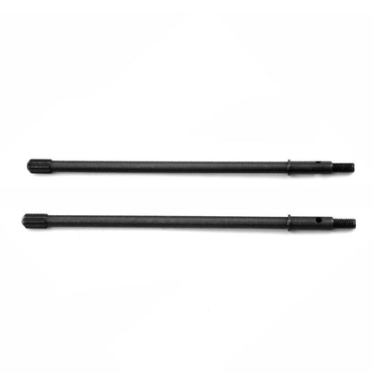 2Pcs Black Steel Rear Alex CVD Drive Shaft Replacement For Traxxas 1/7 RC Car;