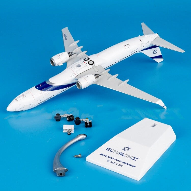 1:200 Geminijets El Al Boeing 737-900ER Passenger Airplane Diecast Model
