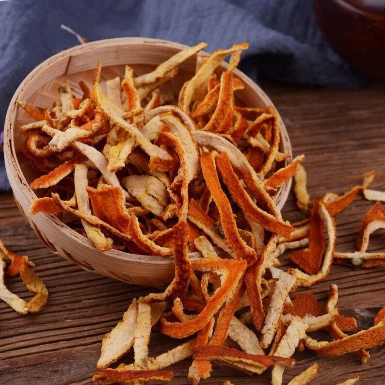 250g Dried Tangerine Peel Tangerine Skin Herbal Tea Dried Tangerine Orange Peel