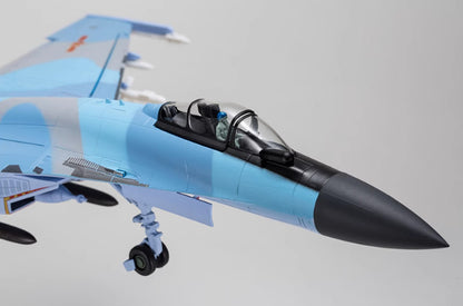 1:48 45CM China Air Force SU35 Fighter Airplane Diecast Military Aircraft Model
