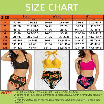 Women Swimsuit Sleeveless Bikini Set Shorts Two Piece Set Bathing Suit Swimwear